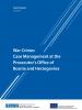 'War Crimes Case Management at the Prosecutor's Office of Bosnia and Herzegovina', Report Cover (OSCE)