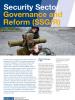 Security Sector Governance and Reform, Cover Image (OSCE)