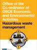Cover: Office of the Co-ordinator of OSCE Economic and Environmental Activities - Hazardous Waste Management (OSCE)