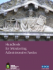 Front cover of the Handbook for Monitoring Administrative Justice (OSCE)