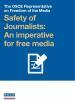 Cover of Safety of Journalists, leaflet.  (OSCE)