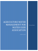 Agriculture Water Management for Water User Association: Training Report (OSCE)