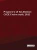 cover: Programme of the Albanian OSCE Chairmanship 2020 (OSCE)