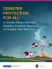 Disaster Protection for All: A Gender-Responsive and Disability-Inclusive Approach to Disaster Risk Reduction (OSCE)
