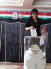 A voter casts her ballot in Dushanbe during the presidential election in Tajikistan on 6 November 2013. (OSCE/Thomas Rymer)