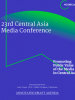 Cover of the 23rd Central Asia Media Conference, 9-10 September 2021. (OSCE)