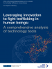 front-cover of the paper "Leveraging innovation to fight trafficking in human beings: a comprehensive analysis of technology tools". The paper examines the ways technology is misused to facilitate trafficking, how more than 300 hundreds of tech tools have approached the problem, and how governments, civil society, and the private sector can use tech strategically to combat trafficking. (OSCE)
