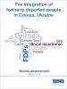 The integration of formerly deported people in Crimea, Ukraine: Needs assessment (OSCE)