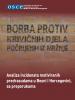 Naslovna za Borba protiv krivičnih djela počinjenih iz mržnje Analiza incidenata motiviranih predrasudama u Bosni i Hercegovini (OSCE)