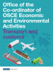 Transport and customs factsheet cover (OSCE)
