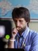 Artem Babak, from the Ukrainian NGO StopFake, led workshops on verifying facts for journalists in Mariupol, 29 June 2016. (Evgeny Sosnovsky)