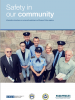 Cover for Safety in our community brochure. (OSCE)