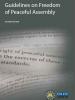 Thumbnail cover of the "Guidelines on Freedom of Peaceful Assembly" (OSCE)