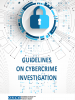 Cover of "Guidelines on cybercrime investigation" (OSCE)