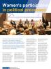 Women's participation in political processes, Cover Image (OSCE)