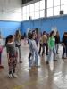 Girls from the Roma camp and girls from the neighbouring non-Roma settlement Vrela Ribnicka are attending dancing classes together in Podgorica, Montenegro. (OSCE)