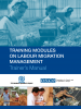 Cover of "Training Modules on Labour Migration Management - Trainer's Manual" (OSCE)