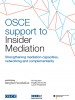 Cover: OSCE Support to Insider Mediation (OSCE)