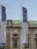 The flags of the OSCE in front of the Hofburg in Vienna, 9 March 2010. (OSCE/Sarah Crozier)
