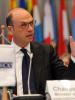 Angelino Alfano, OSCE Chairperson-in-Office, Italy’s Minister of Foreign Affairs addressing the OSCE Permanent Council, Vienna, 11 January 2018. (OSCE/Micky Kroell)