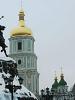 The Bogdan Khmelnytsky monument, with St Sophia Cathedral in the background, Kyiv. (OSCE/G. Pennock)