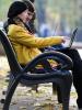 Young people surfing the web in a Chisinau central park equipped with free wireless Internet, 3 November 2011. (OSCE/Igor Schimbator)
