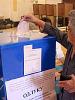 A woman casts her ballot during a referendum on the future state-status of Montenegro, in the town of Cetinje, 21 May 2006. (OSCE/Urdur Gunnarsdottir)