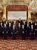 Heads of State or Government of CSCE participating States stand for a group photo at the Paris Summit, Palais de L'Elysee, 19 November 1990. (George Bush Presidential Library)