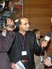 Jose Luis Lozano Garcia, Deputy Head of the Spanish OSCE Chairmanship Task Force, talks to the press at the launch event of the handbook's Mediterranean edition, in Rabat, Morocco, 12 December 2007.  (OSCE/Philip Reuchlin)