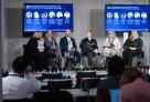 Panelists at the OSCE Chairpersonship Conference on Cyber/ICT Security in Helsinki, October 2025. (Finland Ministry for Foreign Affairs/Markku Pajunen)