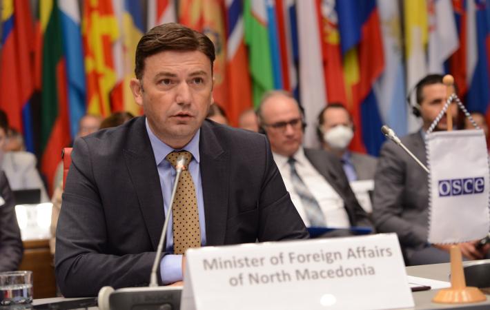 North Macedonia’s Minister of Foreign Affairs Bujar Osmani presented the priorities as the incoming 2023 OSCE Chairman-in-Office to the Permanent Council.