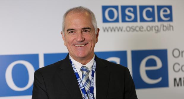 SARAJEVO, 14 August 2025 - Ambassador Richard (Rick) Holtzapple, a career diplomat with the U.S. Department of State, assumed his duties as the Head of the OSCE Mission to Bosnia and Herzegovina on 14 August 2025. 

