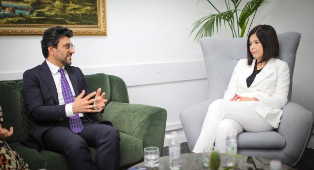 MOSTAR, 16 July 2025 – The Deputy Head of the OSCE Mission to BiH, Zahid Movlazada, visited Mostar to engage with local and international stakeholders and to underscore the Mission’s commitment to supporting constructive political dialogue.

