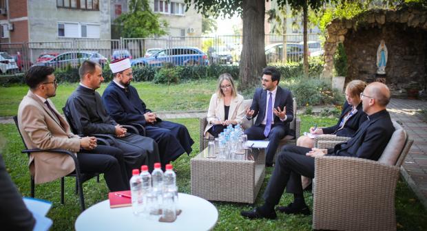 ZENICA, 12 August 2025 - Zahid Movlazada, Deputy Head of the OSCE Mission to Bosnia and Herzegovina, visited Zenica for meetings with local authorities, religious community representatives, and civil society actors. 