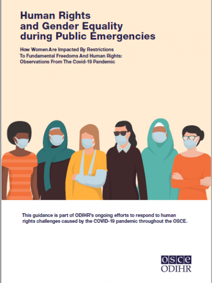 Definere Diktatur Caius Human Rights and Gender Equality during Public Emergencies | OSCE