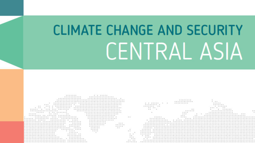 Climate Change and Security - Central Asia | Organization for Security ...