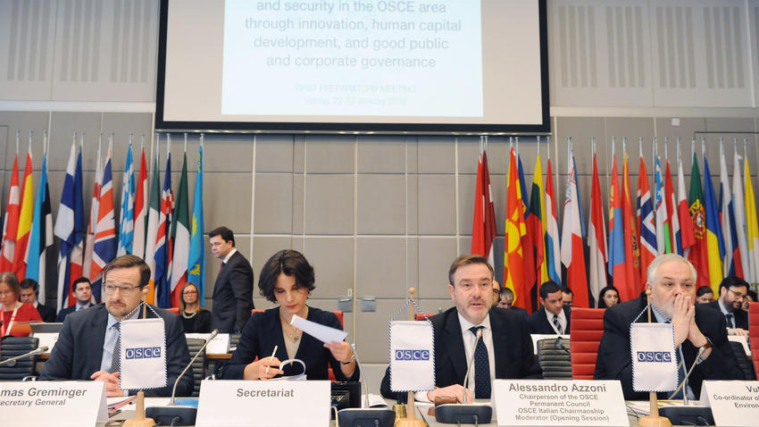 1st Preparatory Meeting of the 26th OSCE Economic and Environmental ...