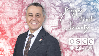 2026 OSCE Chairman-in-Office, Swiss Foreign Minister Ignazio Cassis
