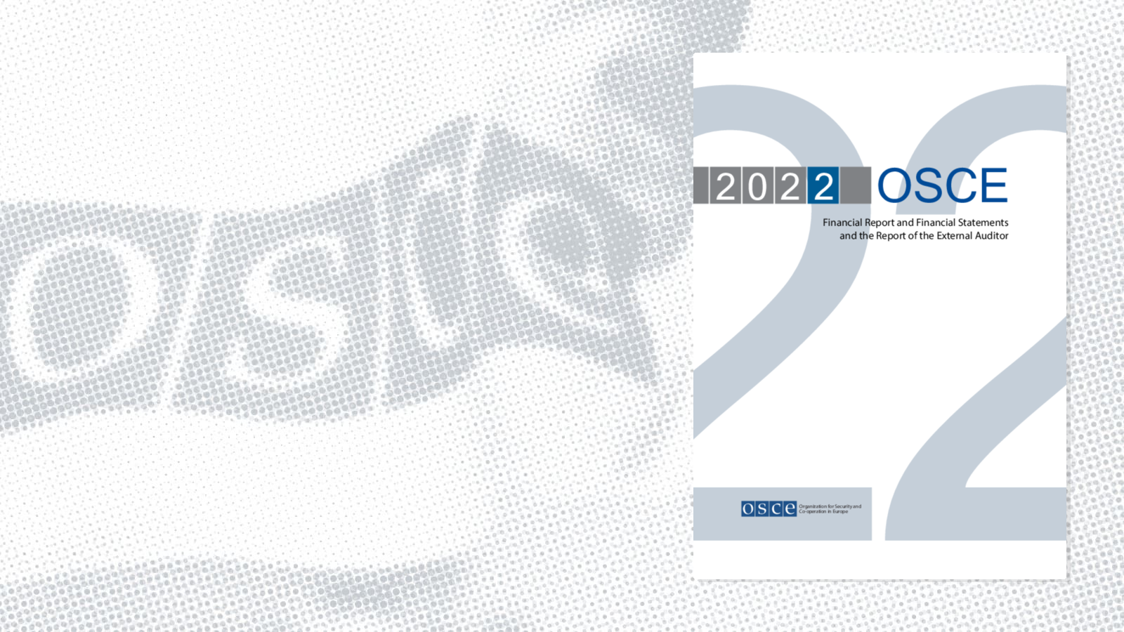 Financial Report and Financial Statements for the year ended 31 December 2022 and the Opinion of the External Auditor Financial Report and Financial Statements for the year ended 31 December 2022 and the Opinion of the External Auditor