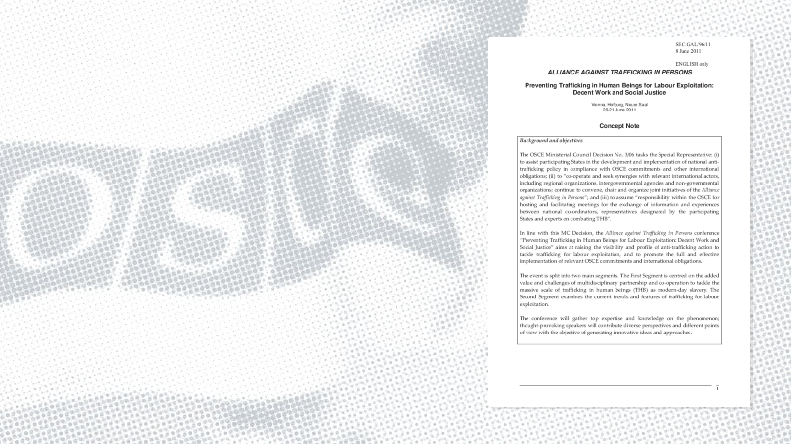 Concept Note - 11th Alliance Conference Concept Note - 11th Alliance Conference