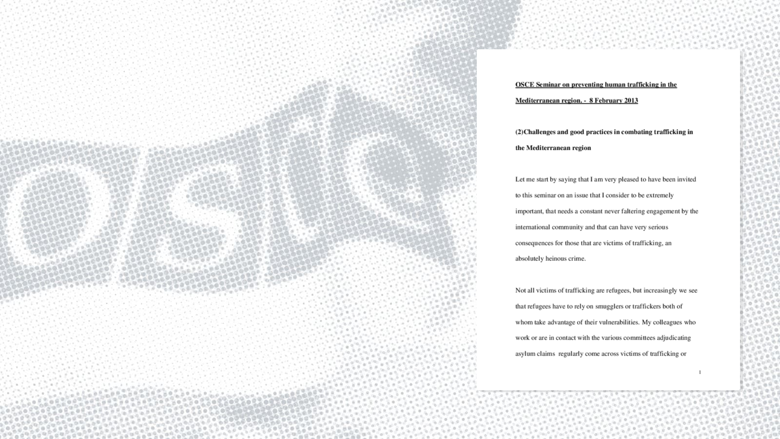 Remarks by Laurens Jolles