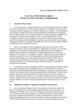 Plan d’action de Bucarest pour lutter contre le terrorisme