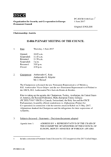 Journal of the 1148th Plenary Meeting of the Permanent Council