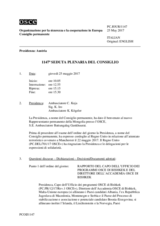 Giornale della 1147a Seduta plenaria del Consiglio permanente