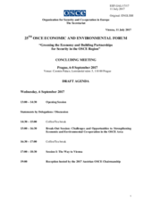 Draft Agenda