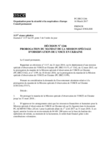 Décision No 1246 du Conseil permanent