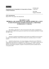 Decisión Nº 1249 del Consejo Permanente