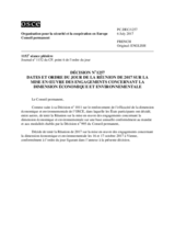 Décision No 1257 du Conseil permanent