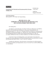 Beschluss Nr. 1261 des Ständigen Rates