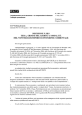 Decisione N.1263 del Consiglio permanente
